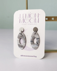 Srebrne  kolczyki wiszące  simple