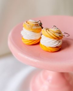 Kolczyki wiszące ptyś