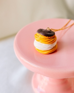 Naszyjnik ptyś z czekoladą